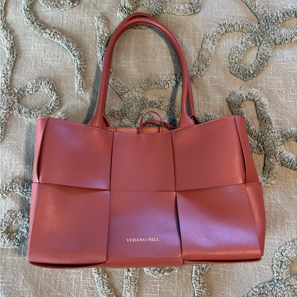 Brown Verano Hill Tote Bag